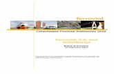 Ferrovial, S.A. and Subsidiaries · Balance at 31/12/10 147 3,022 -679 2,705 5,195 1,434 6,629 2009 (Million Euro) Share capital Share premium Treasury shares Other reserves Accumulated