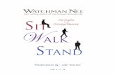 Sit Walk Stand Manual - j.b5z.net  · Web viewHe purposely made you the way you are and He has a divine purpose for you. Please Sit with Him to determine your daily purpose then