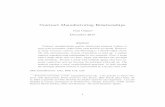 Contract Manufacturing Relationships - Home | OpenScholar ... · Contract Manufacturing Relationships Can Urgun December 2017 Abstract ... droni, Niko Matouschek, Bruno Strulovici,