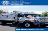 Recycling Township of Nutley Department of Public Works ... · Township of Nutley Department of Public Works. Weekly Curbside Collection ... CFLs are now accepted for recycling. •