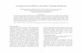 Comparison of PID Controller Tuning Methodspeople.bu.edu/alizom/Publications_files/Zomorrodi_Shahrokhi_PID... · Comparison of PID Controller Tuning Methods ... The Tyreus-Luyben