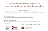 Unconventional transport in 2D materials with strong ... · materials with strong Rashba coupling ... Lara Benfatto, Claudio Grimaldi and Emmanuele Cappelluti Valuable discussions