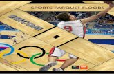 ENGLISH VERSION - Sports parquet floors · Uni A) are pre-lacquered in factory and supplied at a humidity of 9/11%, which means a room humidity of 45/50%. The staves made of solid