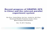 Recent progress of GRAPES GFS in China and the relevant ... · in China and the relevant parallel experiment system Bin Zhou, JianjieWang, JianSun, JiankaiHu, ... IBM_Flex(July, 2013)