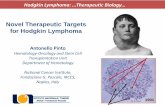 Novel Therapeutic Targets for Hodgkin Lymphoma · Conclusions – EDO-S101 is a potent inhibitor of HL tumor cells growth and is currently being tested in a Phase 1 study – Activity