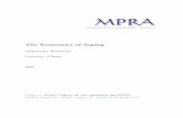 The Economics of doping - mpra.ub.uni-muenchen.de · The Economics of Doping 1 Aleksander Berentsen Economics Department, University of Basel. March 2002 Abstract This paper considers