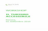 4 Workshop TS Turismo accessibile documento AICCON · Andrea Babbi, Amministratore Delegato APT Servizi Rimini AICCON c/o Università di Bologna Facoltà di Economia, sede di Forlì