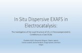 In Situ Dispersive EXAFS in Electrocatalysiscsrri.iit.edu/~segre/phys570/15S/presentations/burrington.pdfIn Situ Dispersive EXAFS in Electrocatalysis: The Investigation of the Local