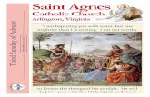 Saint Agnes · theologian, Jesuit Father Ignace de la Potterie, said that the angel appeared to Joseph in a dream not to snuff out his fears of infidelity but to assure him that it