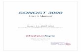 SONOST 3000 - Doctorshop.it, Prodotti medicali ... - English.pdf · High-t' Part Mainstr. 6c-d,D-45768, Marl, Germany ... 2.2 Installation of SONOST 3000 ... 4 0 4.2.4 Storage ...