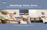 Waiting Your Turn: Wait Times for Health Care in Canada ... · fraserinstitute.org 2018 • Fraser Institute Waiting Your Turn Wait Times for Health Care in Canada, 2018 Report by