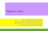 Reazioni redox - didatticadellescienze.files.wordpress.com · redox: cioè se qualche specie si ossida (cede elettroni), deve essere ... Bilanciamento delle reazioni redox 6 1. se
