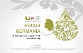 FOCUS GERMANIA - Centro Estero Umbria · Gourmondo è un negozio online, leader in Germania, di buon cibo e vino, funziona come un negozio online di cibo per drogherie offline, inoltre