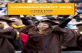 Adelphi University 2018 Commencement Guide .Commencement 2018 Our 122nd Commencement is rapidly approaching.