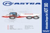 D 30 T AD - iveco-astra.com · Packed snow 25kg 2,5% Articulated Dumper ADT 30D Articulated Dumper ADT 30D ROLL RESISTANCE Road surface Features for each t G.V.W. % Black top-concrete