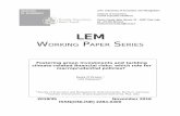 WORKING PAPER SERIES - lem.sssup.it · prove the existing international ﬁnancial framework by going beyond the so-called Basel II approach, which was concerned with the safety and