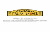 PINASCO ITALIAN TEN RACE 2018 OFFICIAL REGULATION · VESPA LARGE FRAME RP The Frames that are defined Large are like the PX, TX, P, VNB, SPRINT, ETC. They can have any type of modification