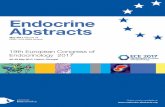 Endocrine Abstracts vol 49 - Unimore · Endocrine Abstracts (2017) Vol 49 ... Francesca Corcetto 2, Chiara Corno & Mario Maggi2,3 1Interdepartmental Laboratory of Functional and Cellular