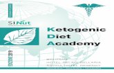 Ketogenic Diet Academy - sinut.it Brochure KDA_BASSA R6... · - Illustrare le caratteristiche, i pro ed i contro di alcuni diffusi pattern alimentari: dieta mediterranea, dieta giapponese,