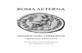 ROMA AETERNA - scholarisopus.files.wordpress.com · 1) addita sunt ea vocabula et finitiones libri cui titulus est ‘Familia Ro- mana’, quae alio sensu iterum in hoc volumine inveniuntur;