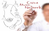 Music Civica Network - civicascuoladellearti.com · Ensemble ‘900 e Contemporaneo, Laboratori ad hoc ... ci e David Brutti (sassofono), Francesco Tamiati (tromba), Eliseo Smordoni