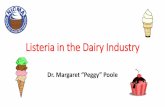 Listeria in the Dairy Industry - Ice Cream Mix - Poole Listeria in the... · Listeria in the Dairy Industry 1.What is Listeria? ... Talenti® Gelato & Sorbetto. 10/7/2013: Metal shavings.