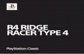 R4 RIDGE RACER TYPE 4 - playstation.com · (solo cambio manuale) Tasti direzionali Sterzo Tasto START Pausa/Salta messaggi MODALITÀ DI GIOCO GRAND PRIX (GRAN PREMIO)