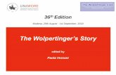 The Wolpertinger’s Story · •Founding fathers: • Jack Revell • Jean-Paul Abraham • Francesco Cesarini • Marco Onado • Werner Vollrodt • Cesare Bisoni • Andreas Bouveret