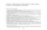 John Robert Stephen Revell: List of Publications - Springer978-1-349-10439-0/1.pdf · John Robert Stephen Revell: List of Publications ... Marco Onado (eds), Struttura et ... John
