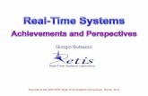 Giorgio Buttazzo - RTSS 2014 | IEEE Real-Time Systems ...2014.rtss.org/wp-content/uploads/2014/12/Buttazzo-award-talk-RTSS... · Giorgio Buttazzo Keynote at the 35th IEEE Real-Time