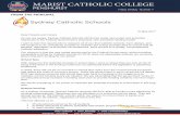 MARIST CATHOLIC COLLEGE - Marist College Penshurst · MARIST CATHOLIC COLLEGE PENSHURST Friday 19 May - Number 7 one school • one family • one community ... Ms Emmerick, Mr Nader,