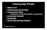 Gipe Puglia 04 Community Power-53 - WIND-WORKS · Paul Gipe, wind-works.org ©Bonus a/s. Middelgrunden Coop København (2013) ... Microsoft PowerPoint - __Gipe Puglia 04 Community