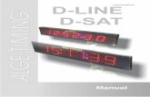 Manual - ALGE-TIMING · Manual D-LINE / D-SAT Page 2 Important Information . General . Before using your ALGE-TIMING device read the complete manual carefully. It is part of the device