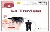 La Traviata · HOT Season for Young People 2011-2012 Teacher Guidebook La Traviata Nashville Opera Season Sponsor