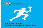 MANUALE DEL PANATHLETA - Panathlon International panathleta.pdf · Questo manuale si propone di rappresentare una specie di guida che i soci possono con- ... 49 Pugilato 50 Rugby