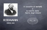 Il concetto di varietà - unitn.itfontanar/downloads/Riemann2.pdf · trovarsi accanto al conﬁne di un altro elemento, ma non si fonderà mai con esso, divenendo un conﬁne comune.”