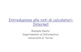 Introduzione alle reti di calcolatori: Internetrossano/DIDATTICA/bioinfo/seminario.pdf · 2002-04-06 · link fisico applicazione trasporto rete link fisico rete link fisico dati