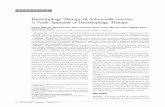 Bacteriophage Therapy of Salmonella enterica: A Fresh ... · Bacteriophage Therapy of Salmonella enterica: A Fresh Appraisal of Bacteriophage Therapy Rosanna Capparelli,1 Nunzia Nocerino,2