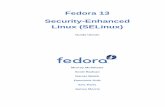Security-Enhanced Linux (SELinux) Fedora 13docs.fedoraproject.org/it-IT/Fedora/13/pdf/Security-Enhanced_Linux/...Linux (SELinux) Guida Utente Murray McAllister Scott Radvan Daniel
