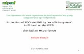 Protection of PDO and PGI by “ex officio system in EU and ...ec.europa.eu/agriculture/sites/agriculture/files/expo-milano-2015/... · Protection of PDO and PGI by “ex officio