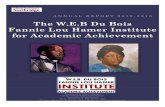 The W.E.B Du Bois Fannie Lou Hamer Institute for Academic ...csun.edu/sites/default/files/Annual Report 2012-13.pdf · DuBois-Hamer Institute for Academic Achievement 3 ON THE INSTITUTE