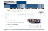PLC – IEC61131 - Politecnico di Milanohome.deib.polimi.it/ferrarin/miai_270/files/PLC-EN_01_IEC1131.pdf · The Programmable Logic Controller is an electronic device used for programming