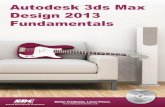 Design 2013 Fundamentals - SDC Publications · Autodesk 3ds Max Design 2013 Fundamentals 3–4 3.1 Model with Primitives The Autodesk ® 3ds Max ® Design software enables you to