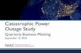 Catastrophic Power Outage Study - dhs.gov .1 Catastrophic Power Outage Study Catastrophic Power Outage