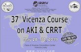 Regione Veneto - AULSS 8 Berica Department of Nephrology ... · VENUE The course will be held at the Fiera Convention Center, Via dell’Oreficeria, 36100 Vicenza (Italy), on May