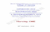 Nursing CMEconpune.bharatividyapeeth.edu/media/pdf/Report_on_CME.pdf · Age, infertility, DM, Thyroid, Renal diseases, UTI, HT, Anemia, infections etc. ... ELBW 2. Classification