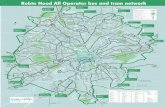 Robin Hood All Operator bus and tram network pdf... · is included in the Robin Hood Scheme. Bus and train travel is not included Wilford Lane Compton Acres Ruddington Lane Southchurch