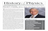 A FORUM OF THE AMERICAN PHYSICAL SOCIETY VOLUME … · Volume XII, No. 3 •Fall2013 HistoryofPhysicsNewsletter 3 APS Meeting, March 3-5, Denver, Colorado: Women and the Manhattan