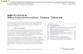 MPC5554 Microcontroller - Data Sheet - nxp.com · MPC5554 Microcontroller Data Sheet, Rev. 4 Overview 2 Freescale Semiconductor The MPC5500 family of parts contains many new features