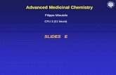 Advanced Medicinal Chemistry - Omeroomero.farm.unipi.it/matdidFarm/23/AMC_slides_E.pdf · SLIDES E . Selectively-Activated Prodrugs ... e. g. HPV -> cancro cervice uterina ... R E0